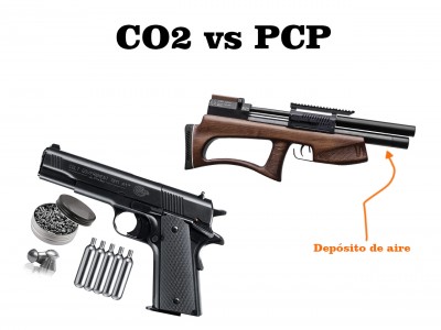 Carabinas PCP vs Carabinas CO2